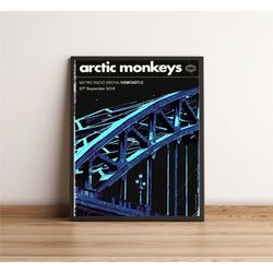 arctic monkeys poster, am poster, rock music poster,