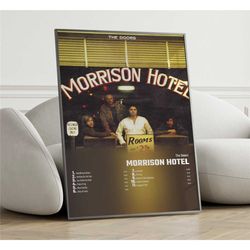 the doors - morrison hotel album cover poster