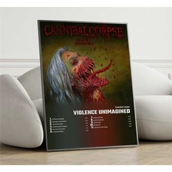 cannibal corpse - violence unimagined album cover poster