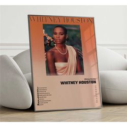 whitney houston - whitney houston album cover poster