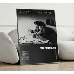 billy joel - the stranger album cover poster
