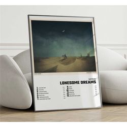 lord huron - lonesome dreams album cover poster