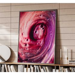 abstract cosmic magic art poster | home decor