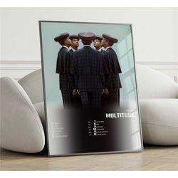 stromae - multitude album cover poster wall art,