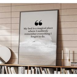 motivational typography poster | home decor | wall