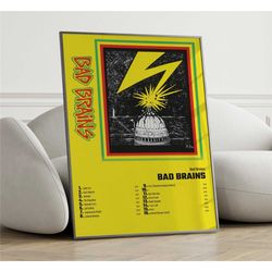 bad brains - bad brains album cover poster