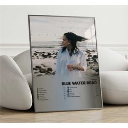 kehlani - blue water road album cover poster