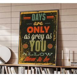 vintage typography vector illustration poster | home decor