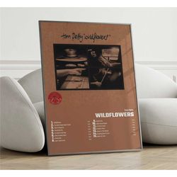 tom petty - wildflowers album cover poster wall