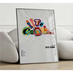 dpr live - iite cool album cover poster