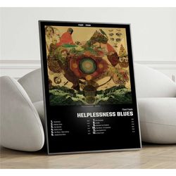 fleet foxes - helplessness blues album cover poster