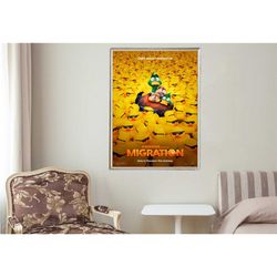 migration - movie collectibles - unique customized poster