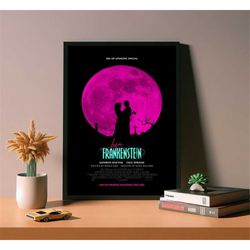 lisa frankenstein movie poster, high quality canvas poster,