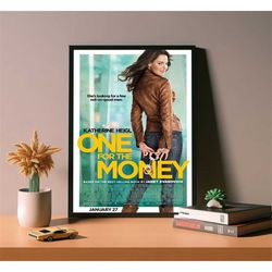 one for the money movie poster, high quality