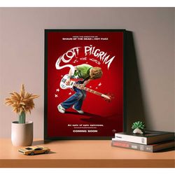 scott pilgrim vs. the world movie poster, high