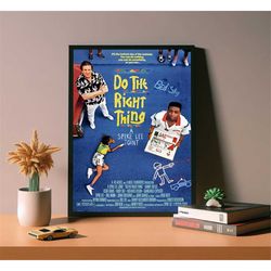 do the right thing movie poster, high quality
