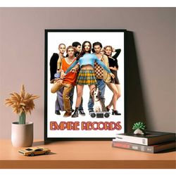 empire records movie poster, high quality canvas poster,
