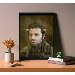 about dry grasses (2023) movie poster, high quality