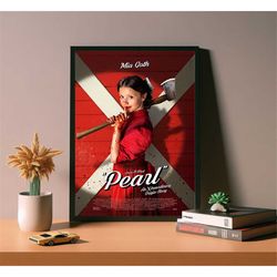 pearl movie poster, high quality canvas poster, pearl