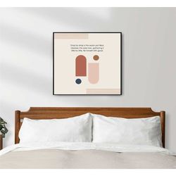 drop by drop | buddha quote poster |