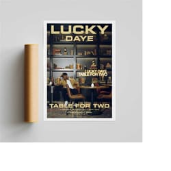 lucky daye - table for two album cover poster | music wall art | home decor