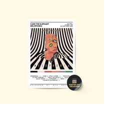 cage the elephant - melophobia album posters / album cover poster / poster print / wall art / cage the elephant albums