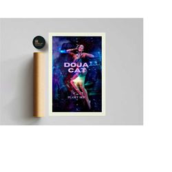 doja cat planet her album poster / room decor / music decor / music gifts / doja cat art