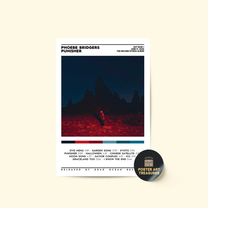 phoebe bridgers - punisher album poster / album cover poster /phoebe bridgers albums / poster print / wall art