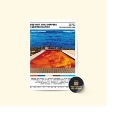 red hot chili peppers - californication album poster / album cover poster / red hot chili peppers prints / wall art