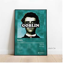 tyler the creator - goblin - custom album print - tyler the creator poster - custom album print - hip hop wall art - cus