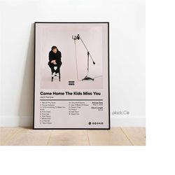 jack harlow - come home the kids miss you - custom album print - hip hop album - personalized album cover - jack harlow
