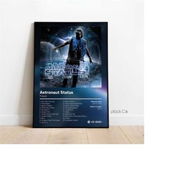 future - astronaut status - hip hop album poster - custom album cover - future rapper - custom album poster - future pri