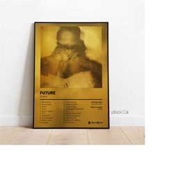 future - future - hip hop album poster - custom album cover - future rapper - custom album poster - future print - gift