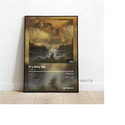 lil baby - it's only me - custom album poster - custom music album - hip hop wall art - lil baby print - custom album co