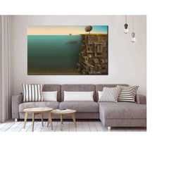 surrealism canvas print - abstract wall art - illustration wall decor - surrealism canvas art - surrealism home decor gi