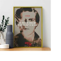 the devil all the time movie poster - high quality canvas art print - room decoration - art poster for gift custom poste