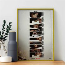 the devil all the time movie poster - high quality canvas art print - room decoration - art poster for gift