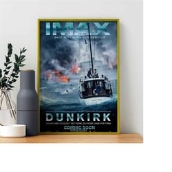 dunkirk - movie poster print | minimalist movie poster | wall art