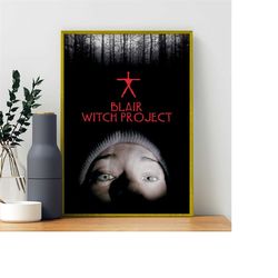 book of shadows blair witch 2 horror movie poster, canvas wall art prints for wall decor, family decorative painting caf