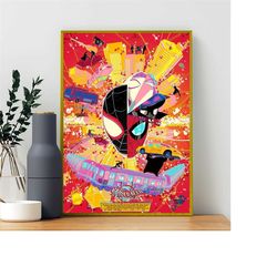 spider-man: into the spider-verse movie poster, advertising poster, movie poster print(no frame)