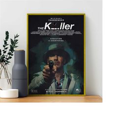 the killer movie poster - high quality print - wall art - gifts for him/her - home decor - wall decor - unique gift