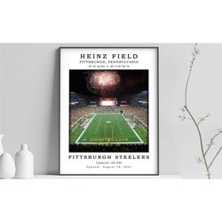 heinz field canvas print | heinz field stadium