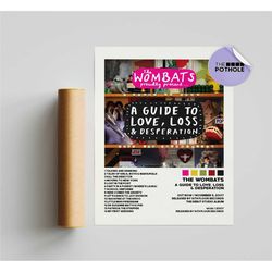 the wombats posters, a guide to love, loss