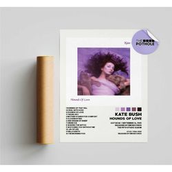 kate bush posters / hounds of love poster