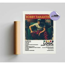 logic posters / boby tarantino poster, tracklist poster,
