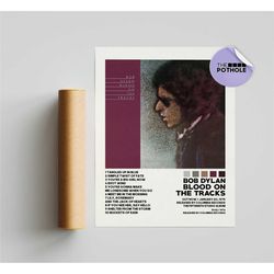 bob dylan posters / blood on the tracks