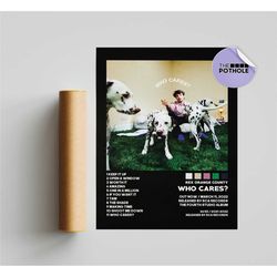 rex orange county posters / who cares poster,