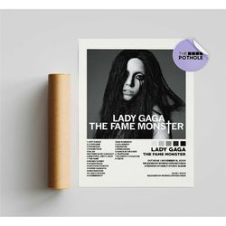lady gaga posters / fame monster poster, album