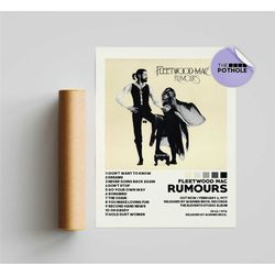 fleetwood mac posters / rumours poster / album