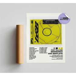 post malone poster / beerbongs & bentleys poster